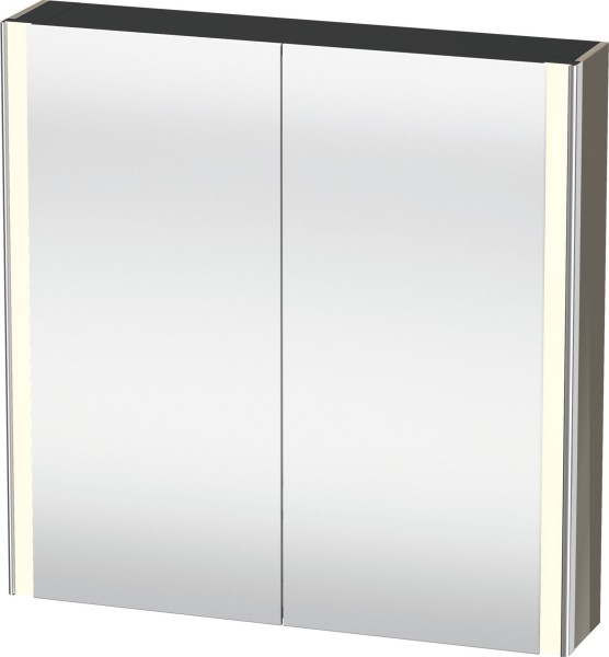 Duravit XSquare Spiegelschrank Flanell Grau 800x155x800 mm - XS7112089890000