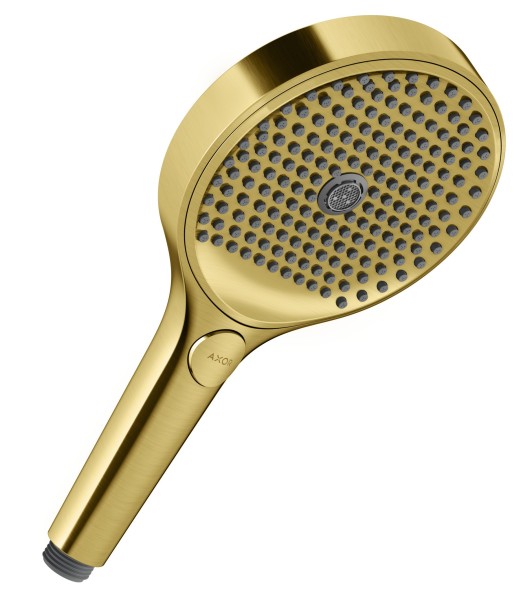 Hansgrohe AXOR ShowerSolutions Handbrause 130 3jet, Brushed Gold Optic, 39772250