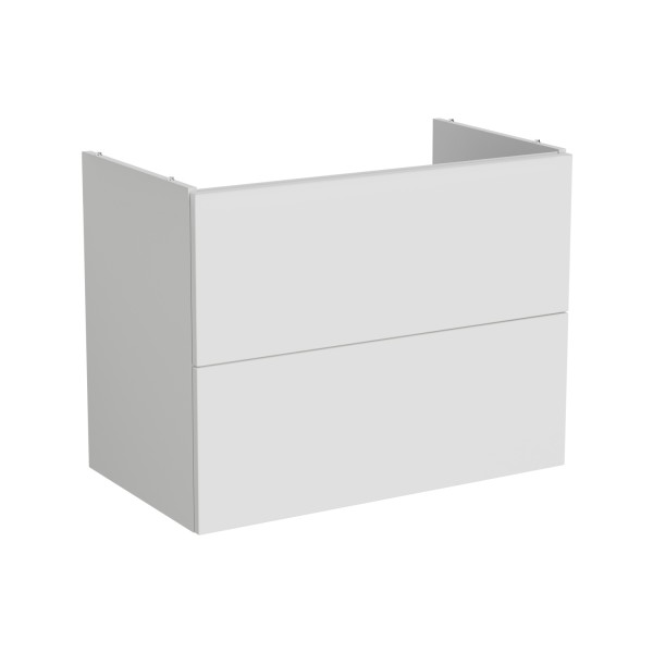 VitrA New Metropole Pure Waschtischunterschrank mit 2 Vollauszügen 78 x 45 x 60 cm Matt,67399