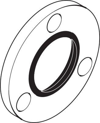 Hansgrohe Rosette Axor Quattro d:108mm chrom , 13936000