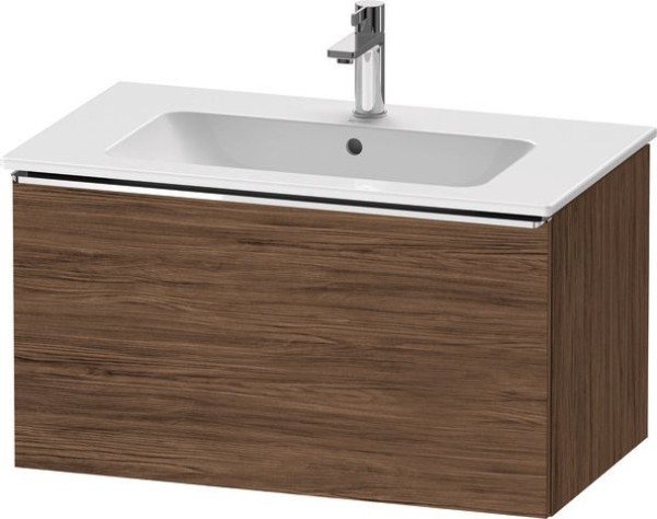 Duravit D-Neo Waschtischunterbau wandhängend Nussbaum dunkel Matt 810x462x440 mm - DE4262010210000