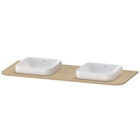 Duravit Happy D.2 Plus Konsole Mediterrane Eiche Matt 1300x550x16 mm - HP032KB7171