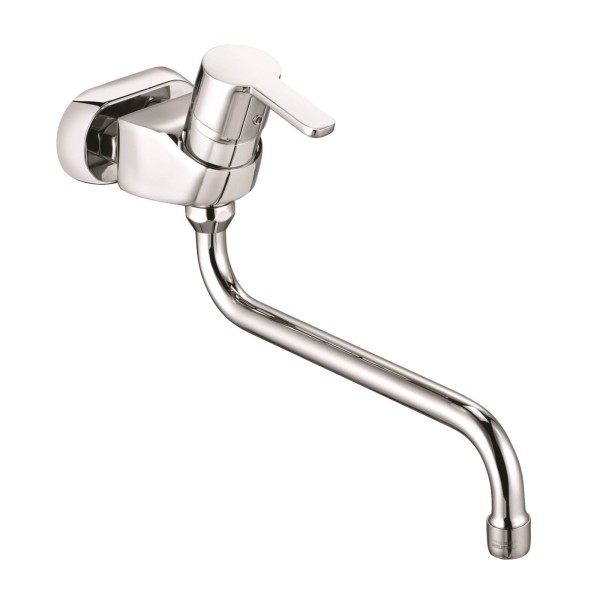 KLUDI LOGO NEO SPEZIAL SPT-Wand-Einhandmischer Stichmaß 45 mm chrom