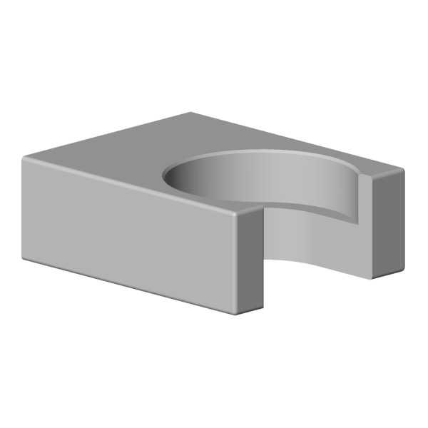 Dornbracht Halter für Kneippschlauch Ersatzteile 091720023 60 x 45 x 20 mm Schwarz matt