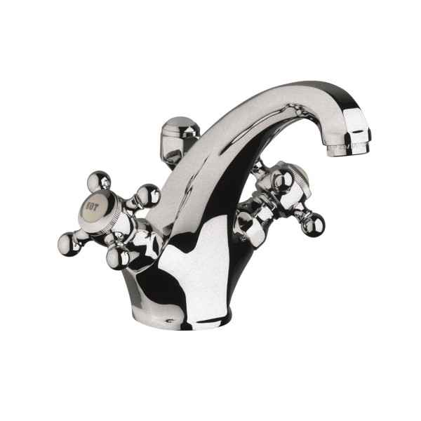 KLUDI 1926 Waschtischarmatur Ablaufgarnitur Auslauf, 140 mm chrom