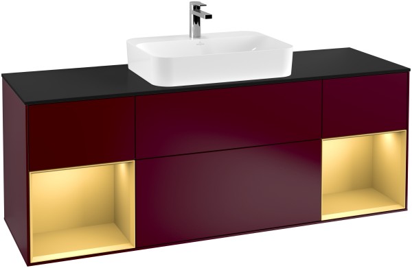 Villeroy & Boch Waschtischunterschrank Finion F45 1600x603x501mm WT mittig, F452HFHB