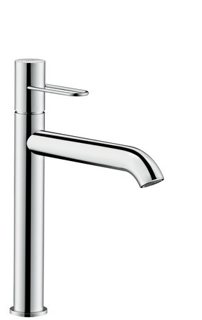 Hansgrohe Waschtischmischer 190 Axor Uno Bügelgriff ohne Ablaufgarnitur Brushed Nickel, 38032820 , 3