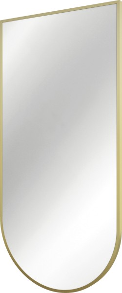 Neuesbad Serie 600 hängend Spiegel, IN Rahmen, 50x100 cm, Gold gebürstet