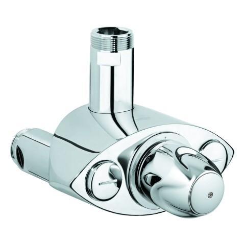 GROHE THM-Batterie Grohtherm XL 35085 Wandmontage DN25 chrom