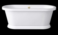 Tellkamp freistehende Tellkamp freistehende Badewanne Elegance Railbase 181 x 85 cm, 0100-067-08-B/ME