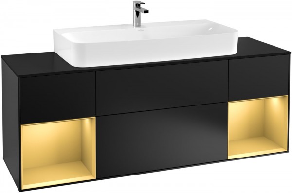 Villeroy & Boch Waschtischunterschrank Finion G21 1600x603x501mm Wandbel WT mit., G212HFPD