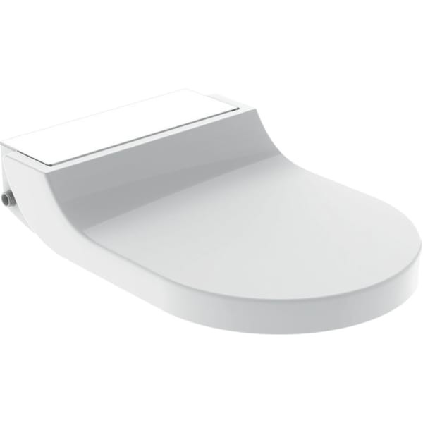Geberit Geberit AquaClean Tuma Comfort WC-Aufsatz Glas weiß, 146270SI1