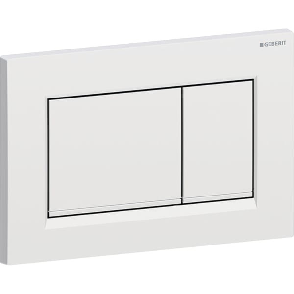 Geberit Betätigungsplatte Sigma30, für 2-Mengen-Spülung mattchrom-lackiert, 115883JQ1