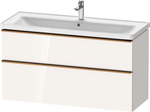 Duravit D-Neo Waschtischunterbau wandhängend Weiß Hochglanz 1184x452x625 mm - DE4391004220000