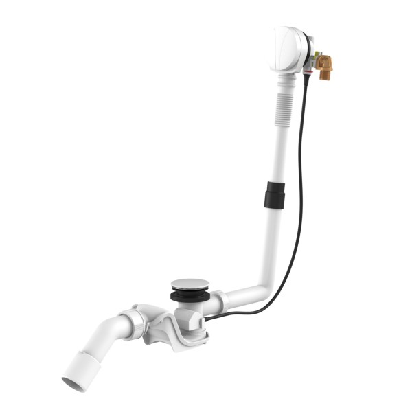 LAUFEN Ab- und Überlaufgarnitur 261 weiß glänzend m. Wannenzulauffunktion, H2951432610001