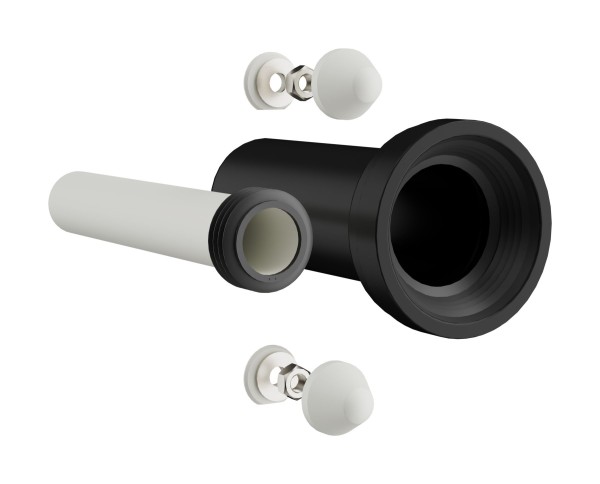Hansgrohe Anschlussgarnitur universal für Wand WC, 60330000