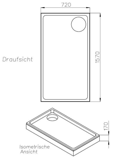 Neuesbad Wannenträger für Kaldewei Superplan XXL 160x75x4,0