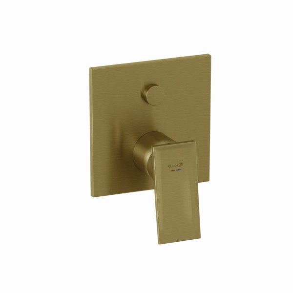 Kludi DECUS Unterputz-Wannenarmatur Brushed Gold, 54759N075