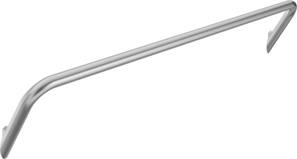 Neuesbad Serie 600 Handtuchhalter zur Wandmontage 615 mm, Edelstahl gebürstet