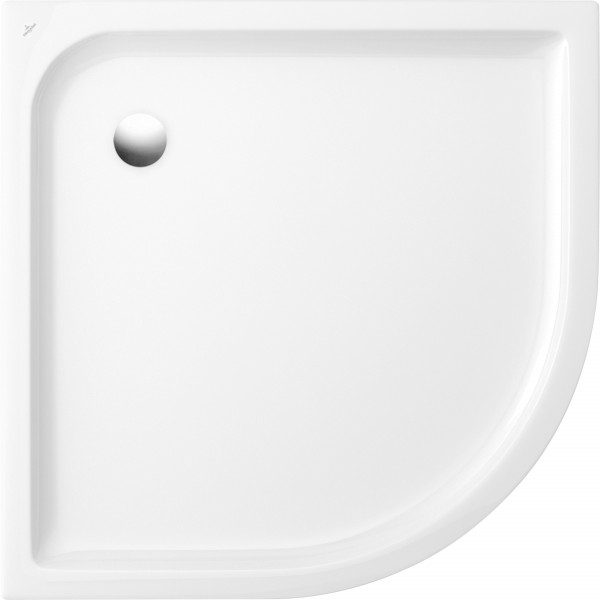 Villeroy & Boch Viertelkreis-Duschwanne O.novo 6213 800x800x60mm weiss