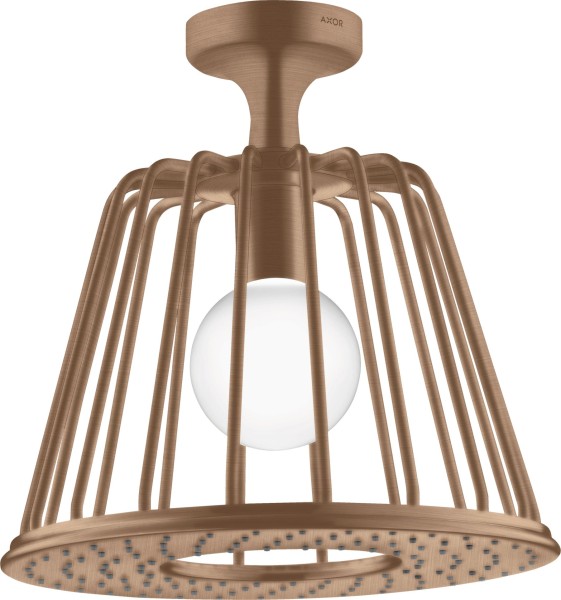 Hansgrohe Kopfbrause Axor Nendo Brushed Red Gold