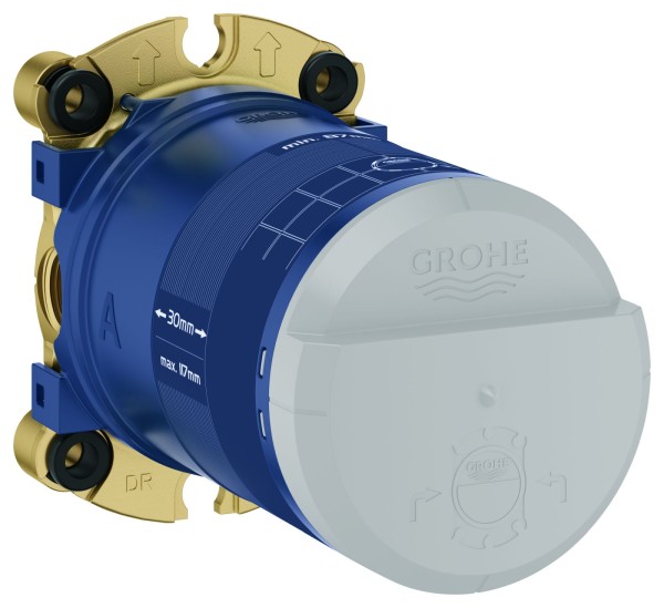 GROHE Unterputz-Einbaukörper Rainshower Aqua, 107057 für 2-Strahl Kopfbrausen, 1070570000
