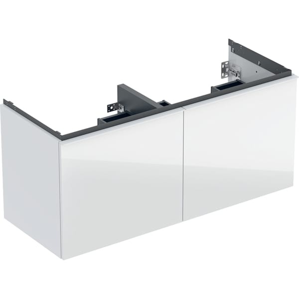 Geberit Acanto Unterschrank für Dopppelwaschtisch B:120cm, 2 Schubladen