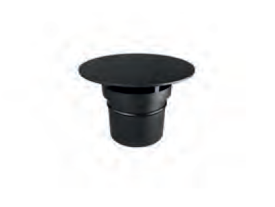 Pelipal Abdeckung für Clou-Ablaufgarnitur, schwarz matt, ZDVCLOUS