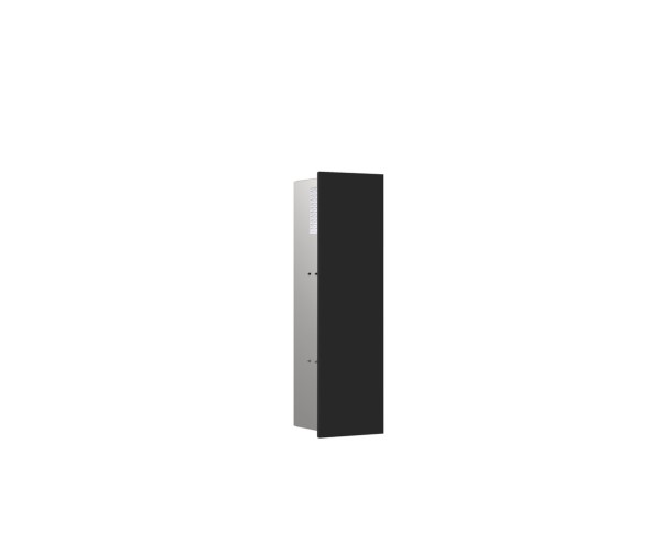 emco WC-Modul asis pure Türanschlag rechts, Unterputz, 1-türig 598mm, schwarz matt, 975551409