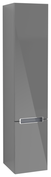 Villeroy & Boch Hochschrank Subway 2.0 A70910, 350x1650x370 Glossy Grey, A70910FP