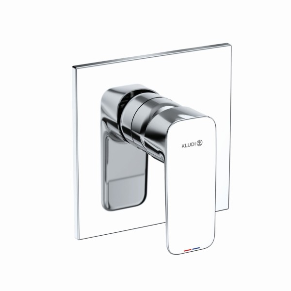 Kludi PURE&STYLE Unterputz-Brausearmatur m. Funktionseinheit chrom, 407550575