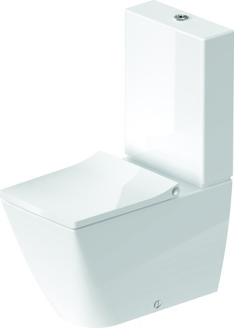Duravit Viu Stand WC für Kombination Weiß Hochglanz 650 mm - 2191090000