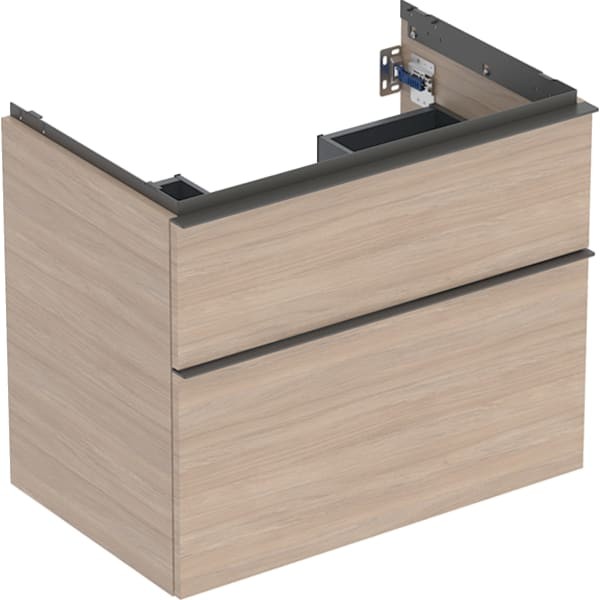 Geberit iCon Unterschrank für Waschtisch, 2 Schubladen