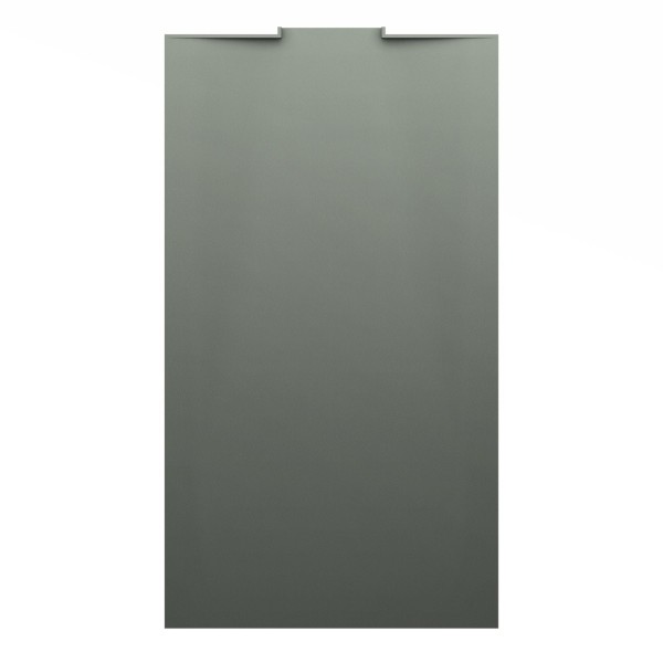 Laufen Duschwanne NIA 900x1600x36 Marbond mit Wandablauf betongrau, H2100390790001