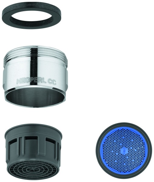 Grohe Mousseur 13927 Durchflussklasse C 30l/min 3 bar AG M28x1 chrom, 13927000