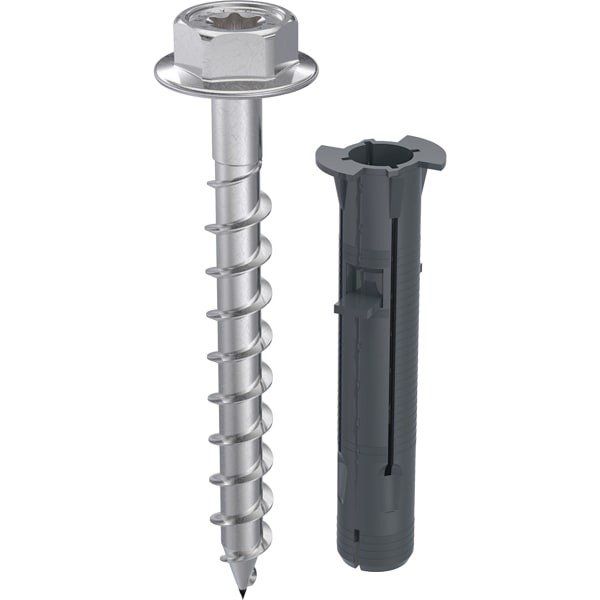 Geberit Set Holzschraube und Dübel, 111089001