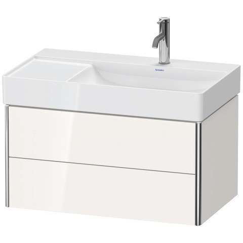 Duravit XSquare Waschtischunterbau wandhängend Graphit Matt 784x460x397 mm - XS416904949