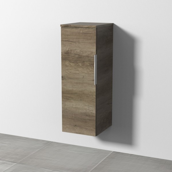Sanipa 3way Mittelschrank mit 1 Tür, Eiche-Nebraska, UM11837