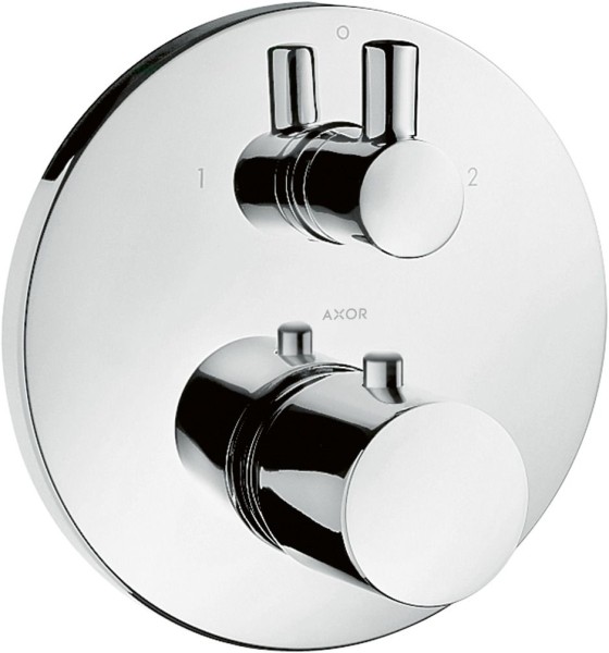 Hansgrohe Thermostatmischer UP Axor Uno F-Set chrom mit Absperr-/Umstellventil, 38720000
