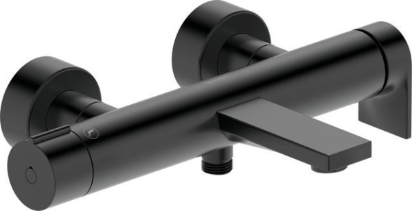 Duravit Tulum by Starck Einhebel-Wannenmischer Aufputz Schwarz Matt 313x191x86 mm - TU5230000046
