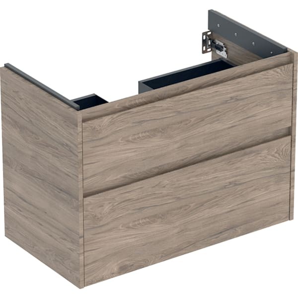 Geberit Renova Plan Unterschrank für Waschtisch, mit zwei Schubladen: 84.6x60.6x44.6cm, 504031JR1