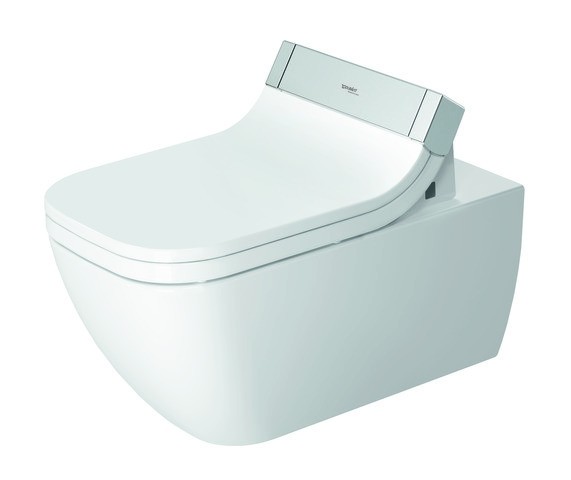 Duravit Happy D.2 Wand WC für Dusch-WC Sitz Weiß Hochglanz 370x620x345 mm - 25505900001