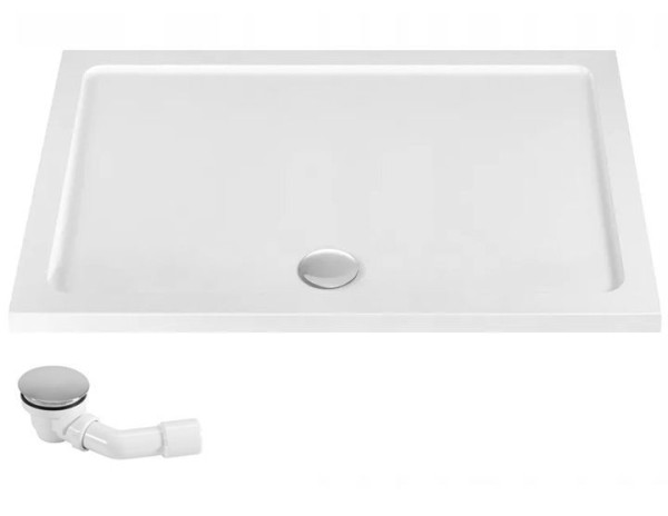 Neuesbad Acryl Duschwanne Savoy White 80x100cm