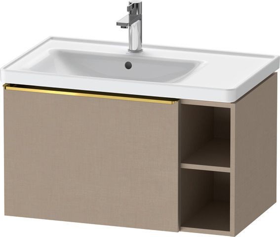 Duravit D-Neo Waschtischunterbau wandhängend Leinen Matt 784x452x440 mm - DE4258034750000