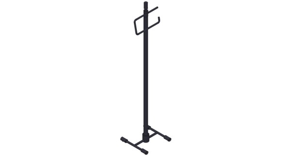 Giese WC-Ständer schwarz matt, 15729-14