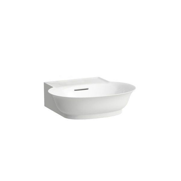 LAUFEN Handwaschbecken THE NEW CLASSIC, ohne Hahnloch, mit Überlauf 500x450 LCC weiß, H815852400109