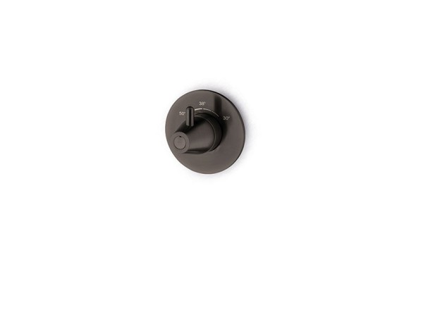 JEE-O cone Unterputz-Thermostat, gun metal, 900-2506