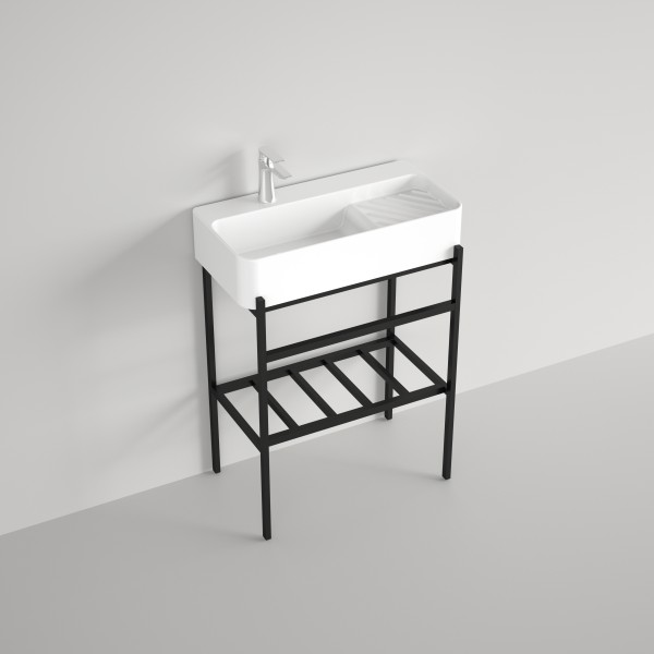 Neuesbad Badmöbel-Set (Waschtisch und Konsole), Breite: 600mm, Tiefe: 310mm