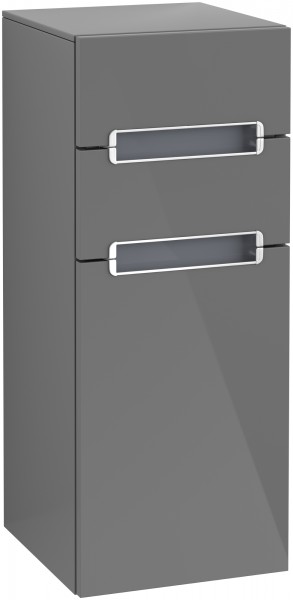 Villeroy & Boch Seitenschrank Subway 2.0 A7131R 354x857x370mm Anschlag re Griff chrom glänz Glossy G