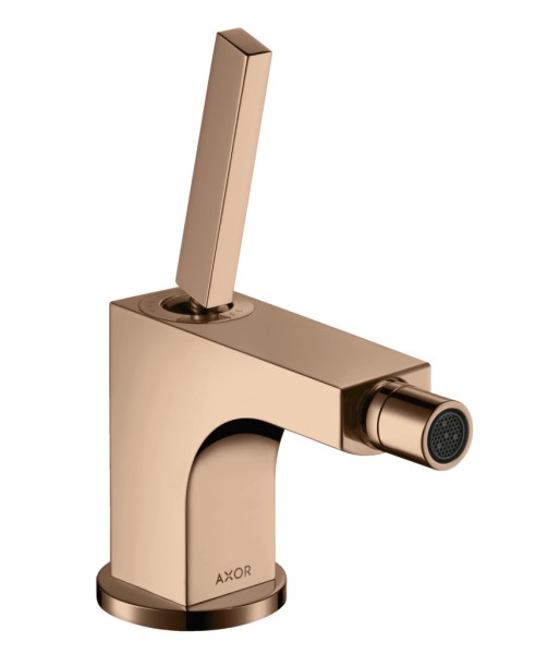 Hansgrohe Bidetmischer Axor Citterio 90mm Polished Red Gold